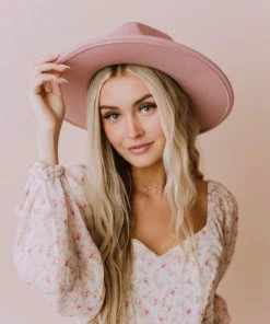 Vendor-unknown Accessories Malorie Hat Mauve