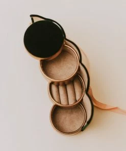 Vendor-unknown Jewelry Box Roll Green Velvet Accessories