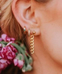 Minerva Chain Earrings