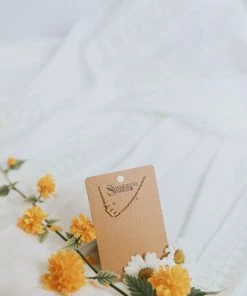 Mia Accessories Alphabet Necklace A-W