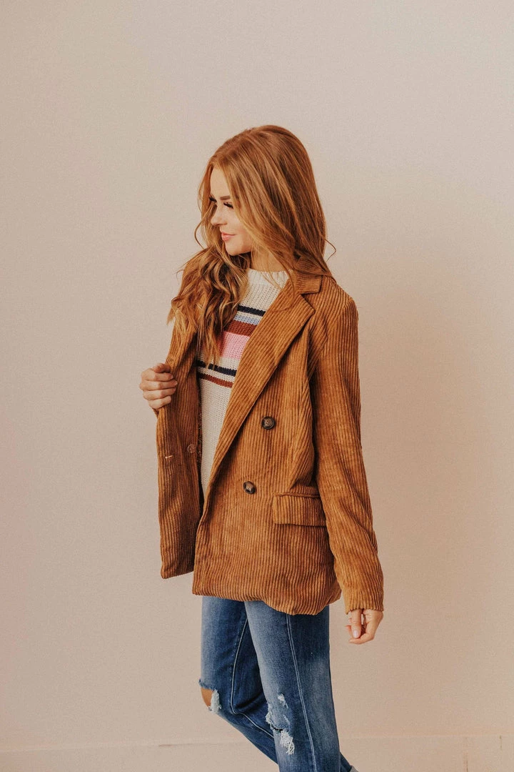 Lucy Avenue Joni Corduroy Jacket Camel 8 Lucy Avenue Joni Corduroy Jacket Camel