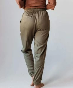 Vendor-unknown Bottoms Ashlyn Moto Joggers Olive