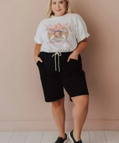 Dean French Terry Drawstring Shorts PLUS