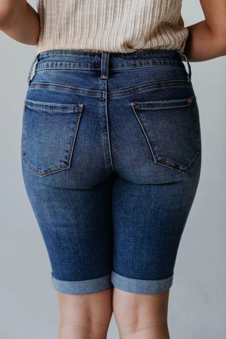 Desiree Distressed Denim Shorts 4 Desiree Distressed Denim Shorts