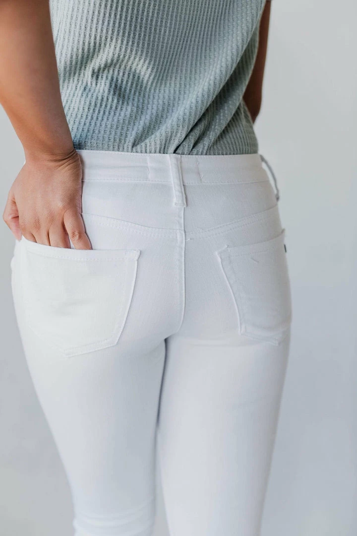 Ellison Distressed Jeans White 9 Ellison Distressed Jeans White