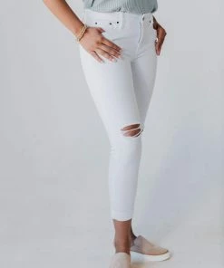 Ellison Distressed Jeans White 11 Ellison Distressed Jeans White