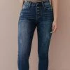 Jeans Bottoms Emmett Mid Rise Skinny Jean Medium Wash