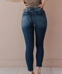 Jeans Bottoms Emmett Mid Rise Skinny Jean Medium Wash