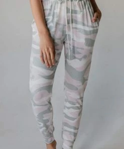 Vendor-unknown Bottoms Hannah Camo Joggers