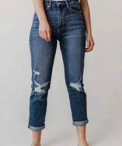 Bottoms Hayden High Rise Girlfriend Jeans