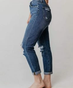 Bottoms Hayden High Rise Girlfriend Jeans