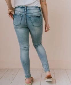 Jeans Bottoms Wyatt Busted Knee Skinny Jean 9 Jeans Bottoms Wyatt Busted Knee Skinny Jean