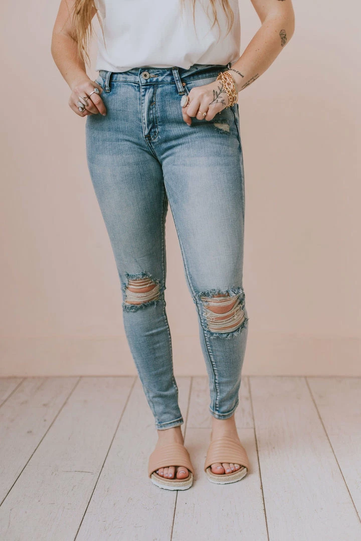 Jeans Bottoms Wyatt Busted Knee Skinny Jean 3 Jeans Bottoms Wyatt Busted Knee Skinny Jean