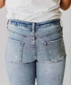 Jen Cuffed Distressed Jeans Bottoms 13 Jen Cuffed Distressed Jeans Bottoms