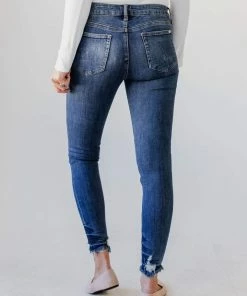 Jeans Jody Mid Rise Skinny Jean Medium Dark Bottoms