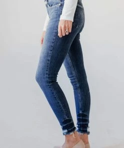 Jeans Jody Mid Rise Skinny Jean Medium Dark Bottoms