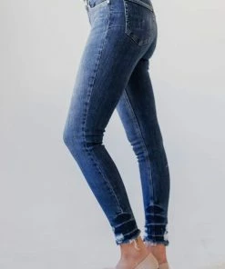 Jeans Jody Mid Rise Skinny Jean Medium Dark Bottoms