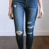 Vendor-unknown Bottoms Kayden Distressed Jeans