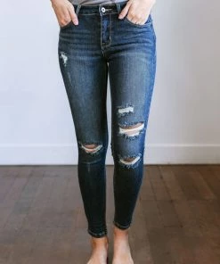 Vendor-unknown Bottoms Kayden Distressed Jeans