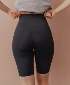 Knox Biker Shorts Charcoal