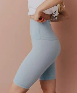 Knox Biker Shorts Smoke Blue