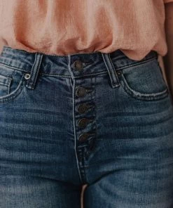 Laurie High Rise Button Fly Skinny Jeans Medium Wash Bottoms 13 Laurie High Rise Button Fly Skinny Jeans Medium Wash Bottoms