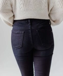 Jeans Loretta Mid Rise Skinny Jean Super Dark