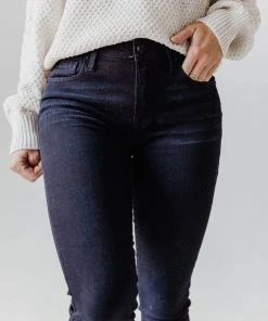 Jeans Loretta Mid Rise Skinny Jean Super Dark