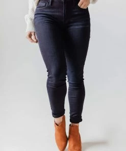 Jeans Loretta Mid Rise Skinny Jean Super Dark