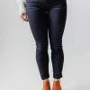 Jeans Loretta Mid Rise Skinny Jean Super Dark