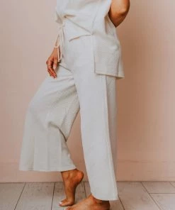 Jeans Gatsby Lounge Set Bottoms Cream