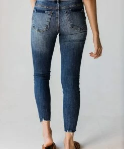 Vendor-unknown Bottoms Morgan Mid Rise Crop Skinny Jeans