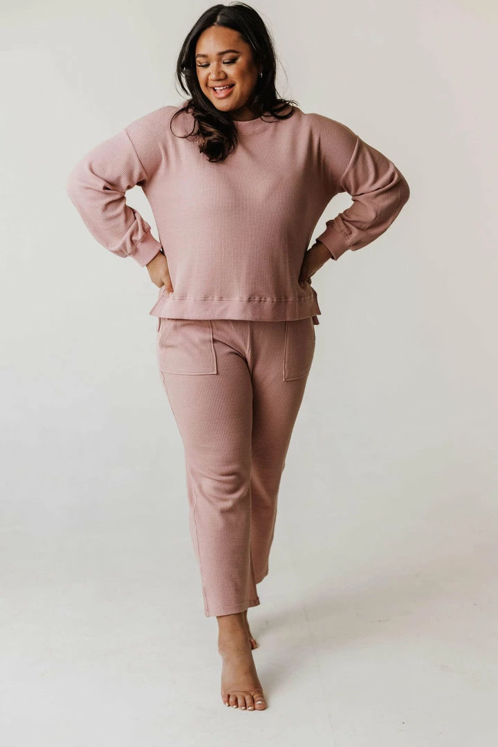 Vendor-unknown PLUS Johnny Thermal Pants Dusty Pink Plus Size 5 Vendor-unknown PLUS Johnny Thermal Pants Dusty Pink Plus Size