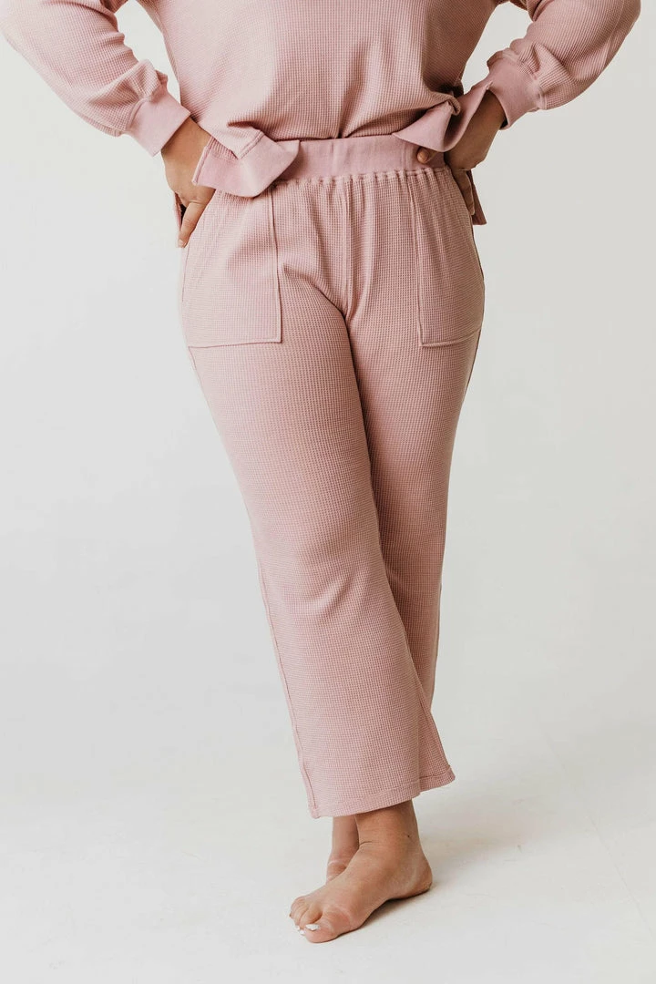 Vendor-unknown PLUS Johnny Thermal Pants Dusty Pink Plus Size 6 Vendor-unknown PLUS Johnny Thermal Pants Dusty Pink Plus Size