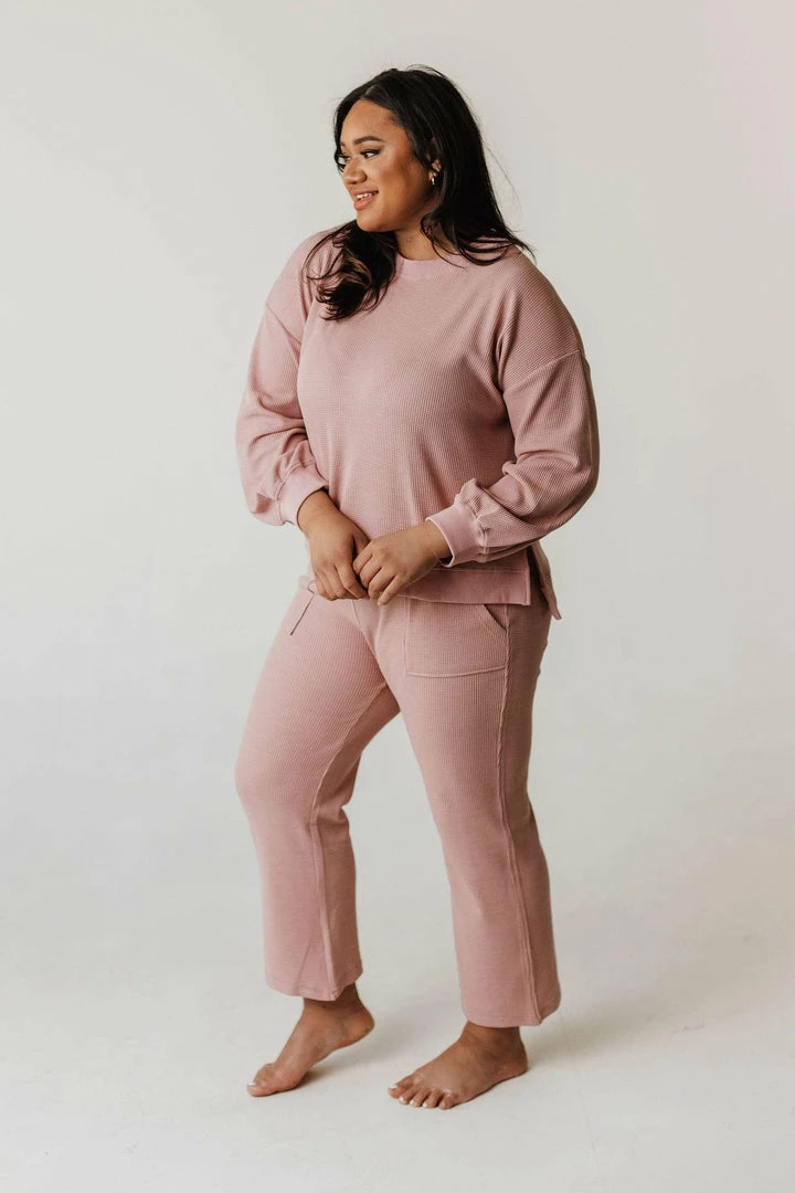 Vendor-unknown PLUS Johnny Thermal Pants Dusty Pink Plus Size 4 Vendor-unknown PLUS Johnny Thermal Pants Dusty Pink Plus Size