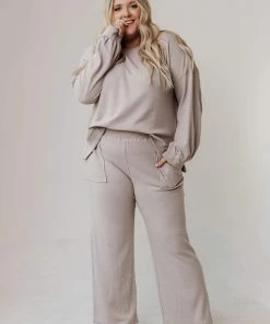 Vendor-unknown Plus Size PLUS Johnny Thermal Pants Grey