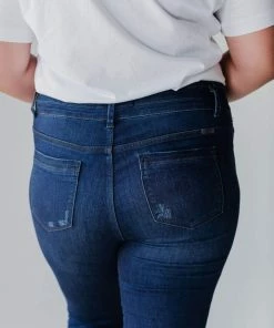 Vendor-unknown Plus Size PLUS Saylor Distressed Jeans