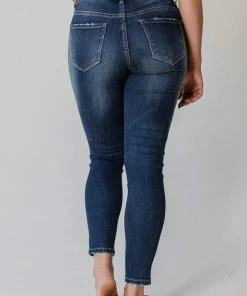 Vendor-unknown Bottoms Presley Mid Rise Crop Skinny Jean