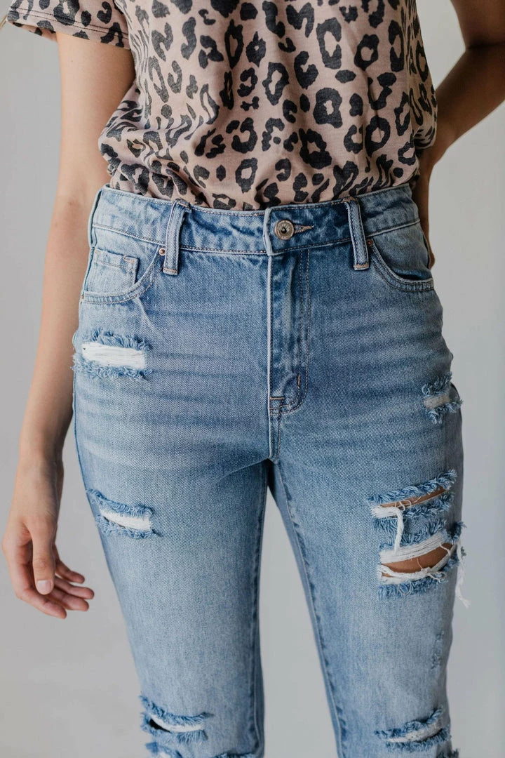 Vendor-unknown Ruby Distressed Mom Jeans 6 Vendor-unknown Ruby Distressed Mom Jeans