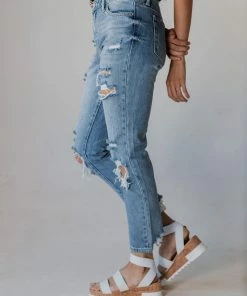 Vendor-unknown Ruby Distressed Mom Jeans 10 Vendor-unknown Ruby Distressed Mom Jeans