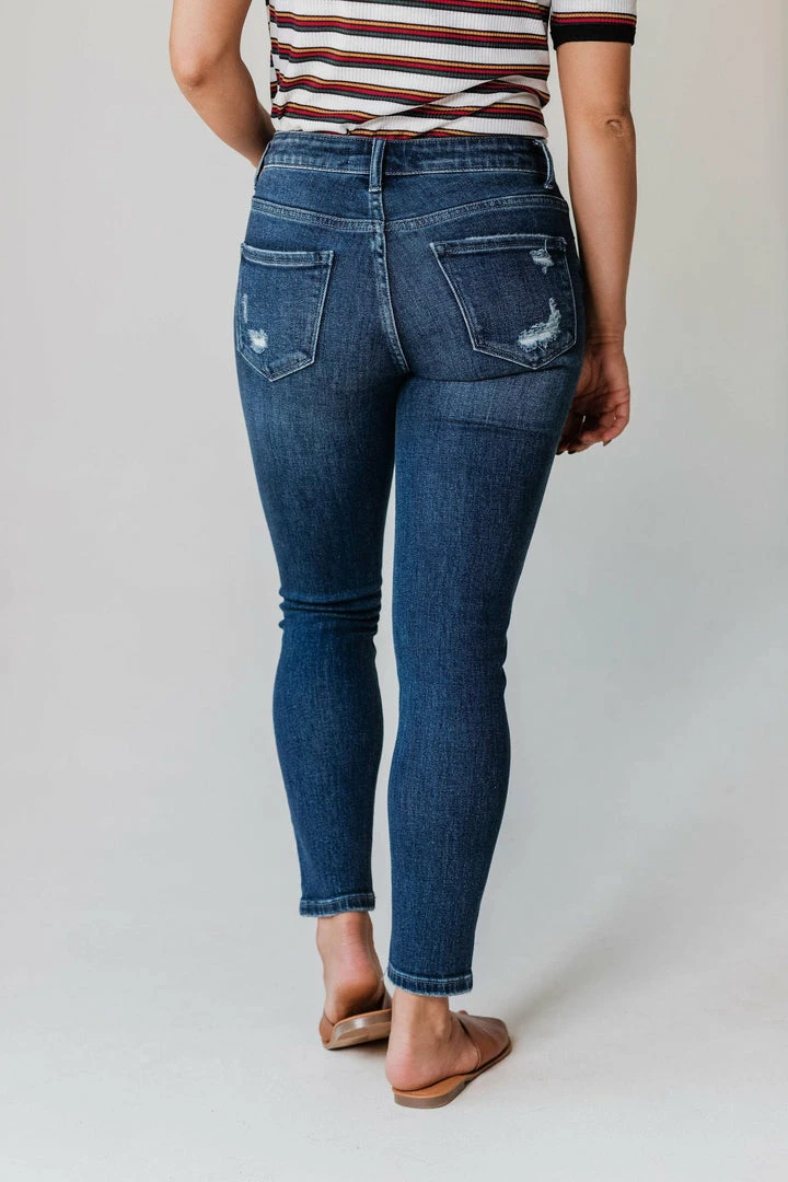 Vendor-unknown Bottoms Sawyer Mid Rise Lightly Distressed Skinny Jeans 5 Vendor-unknown Bottoms Sawyer Mid Rise Lightly Distressed Skinny Jeans
