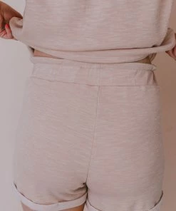 Hayden Los Angelos Suki Heathered Shorts Blush