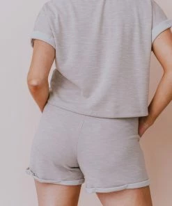 Hayden Los Angelos Suki Heathered Shorts Grey