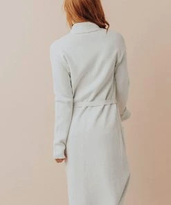 Lucy Avenue Quimby Long Knit Cardigan Tops