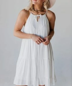 Dresses Calia Tiered Tank Dress Ivory