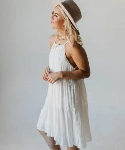 Dresses Calia Tiered Tank Dress Ivory