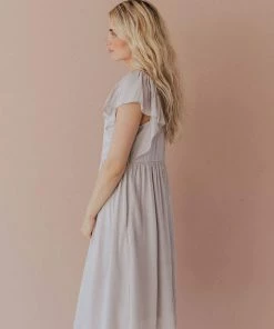 Vendor-unknown Dixie Embroidered Mini Dress Light Grey 17 Vendor-unknown Dixie Embroidered Mini Dress Light Grey