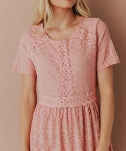 Vendor-unknown Karalyn Lace Midi Dress Dresses