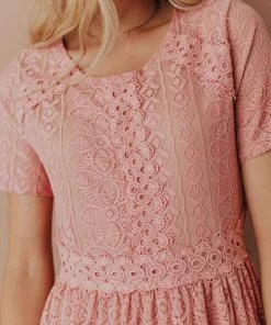 Vendor-unknown Karalyn Lace Midi Dress Dresses