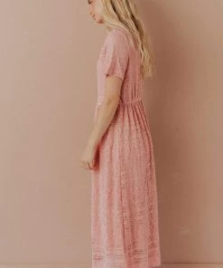 Vendor-unknown Karalyn Lace Midi Dress Dresses